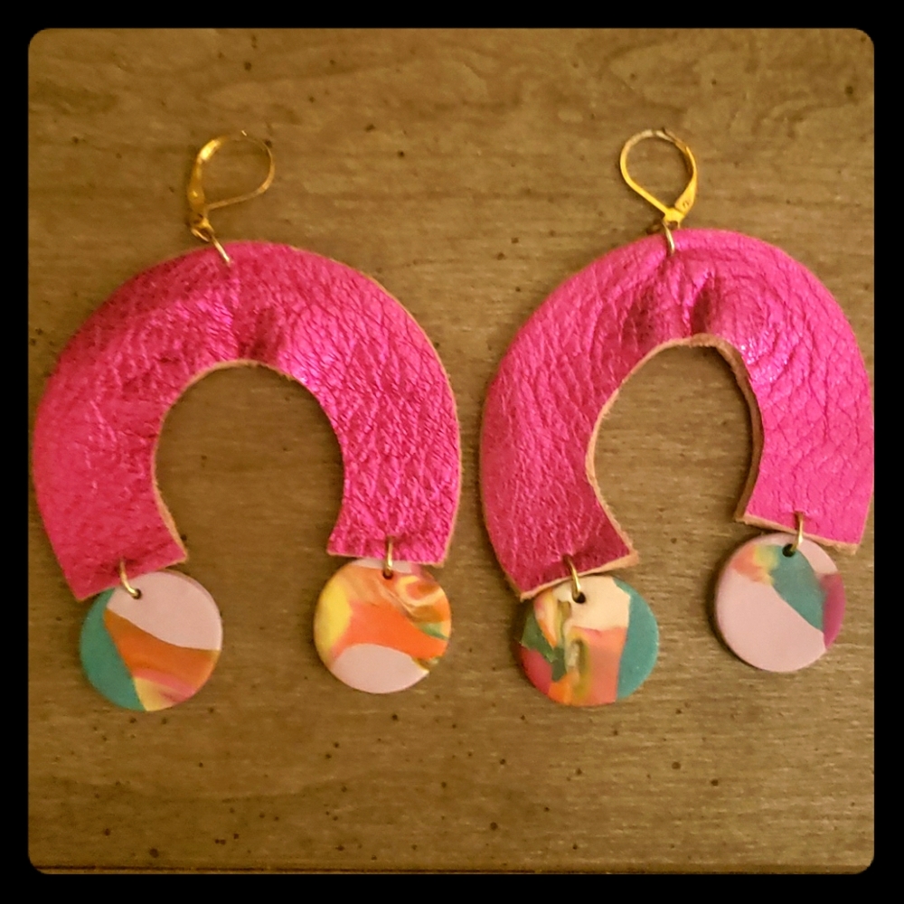 Rainbow earrings